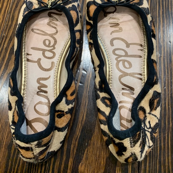 Sam Edelman animal print flats - Picture 2 of 6